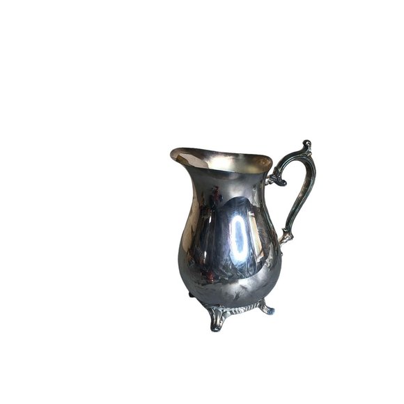The International Silver Company Beverage Water Pitcher Ice Guard Silverplated - Picture 11 of 11